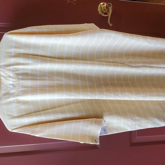 Greg Norman pale yellow striped NWT SS polo size XXL - Picture 9 of 11